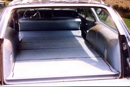 1966 Chevy Way Back With Seat 
Down