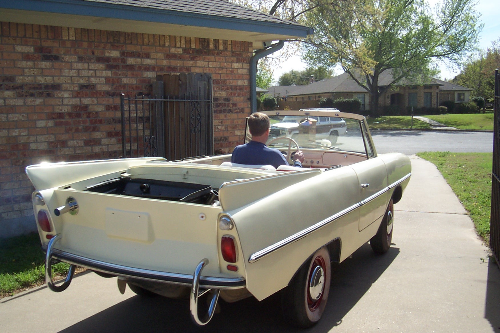 rear view
